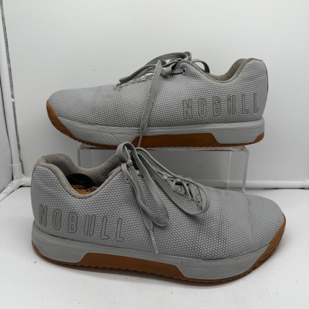 Nobull Gray Superfabric Shoes Mens 12 Gym Training Athletic